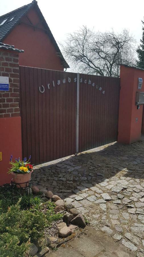 Urlaubsscheune Niedergorsdorf Eksteriør bilde